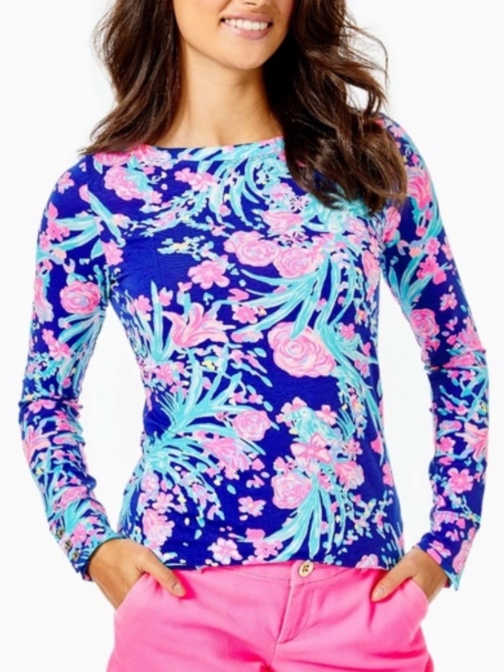 Lilly Pulitzer Aleah Top Sz L NWOT